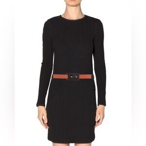 Marni Leather Brown / Black belt | Small (75)